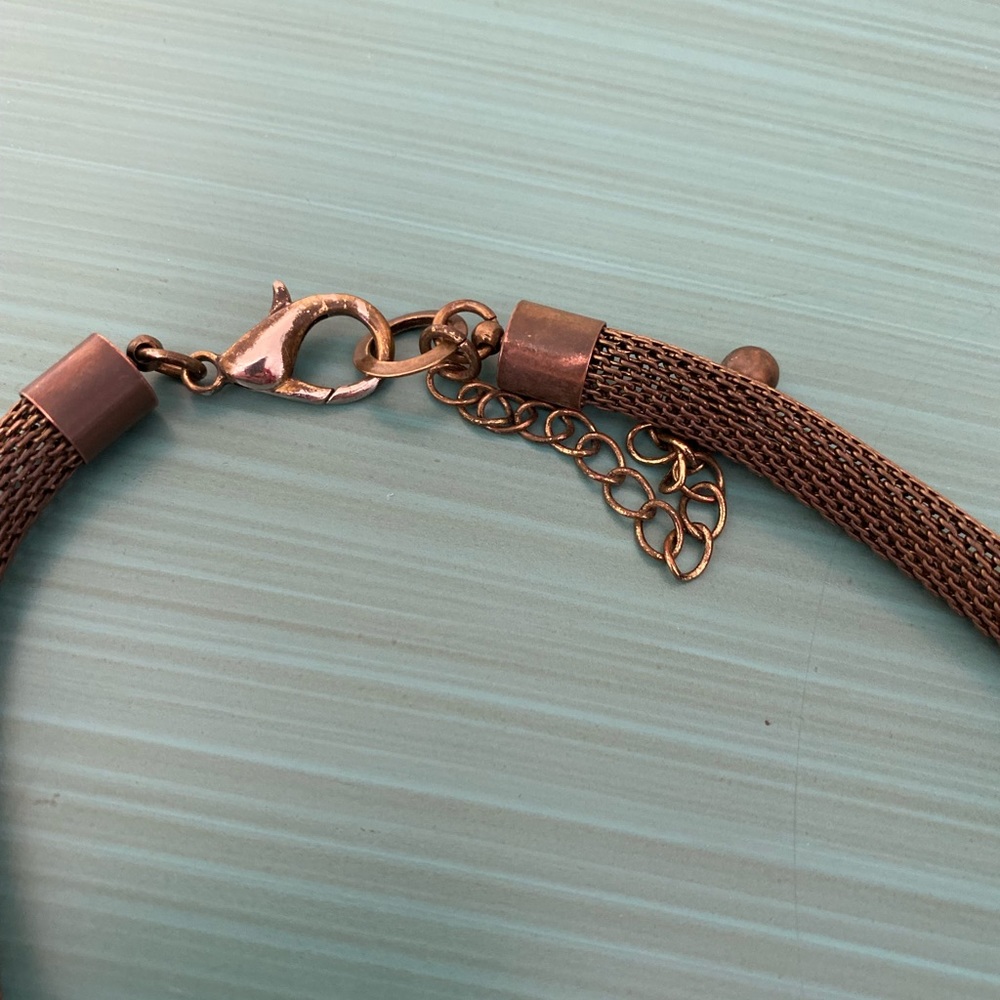 Bright Chartreuse Statement Necklace - image 3